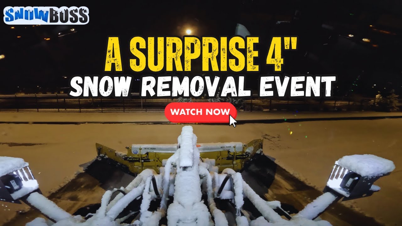 Snow Removal with the MetalPless and XCMG