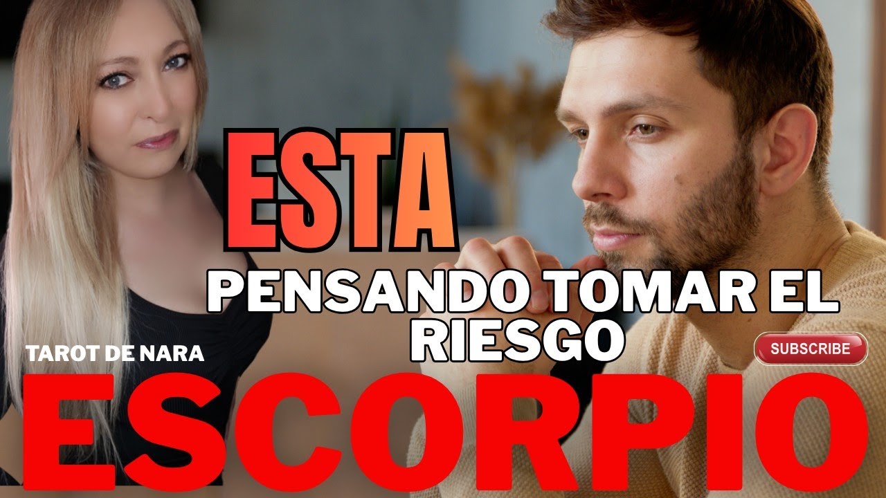 ESCORPIO♏TIENE MIEDO A TU RECHAZO!PERO ALGUIEN QUE CREÍA INOCENTE LE CONVENCIÓ QUE NO LO INTENTARA!