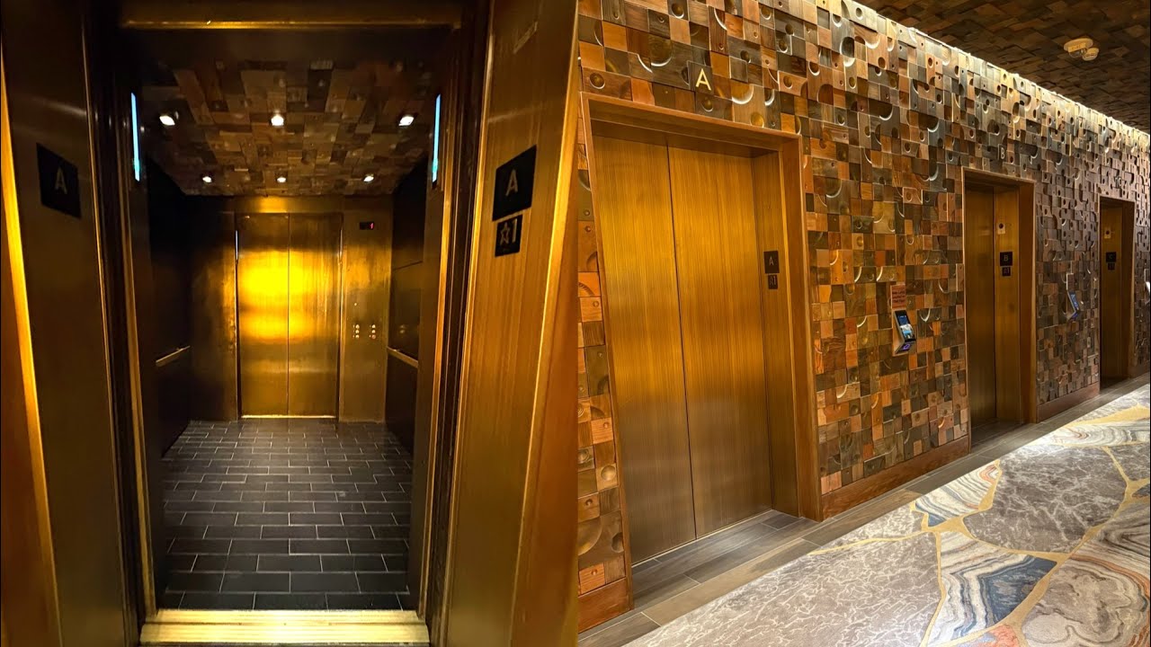Schindler Port Elevators @ Nobu Hotel at Caesars Palace - Las Vegas, NV.