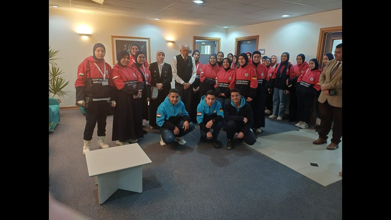 Dr.Ghoniem center EGNS trip زيارة علمية إلى مركز الكلى والمسالك البوليه بجامعة المنصورة