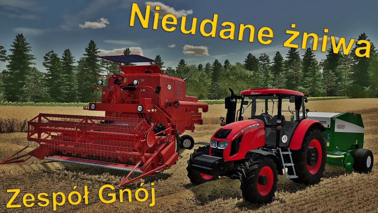 🤘Zesp&oacute;ł Gn&oacute;j🌾Nieudane żniwa 🔥█▬█ █ ▀█▀ LATA 2022🔥Wersja Farming Simulator 22