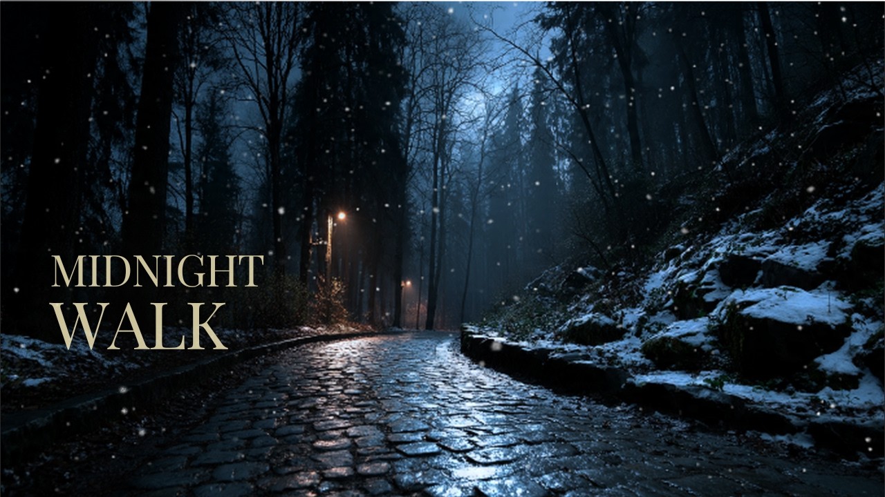 Relaxing Snow Piano | Cozy Winter Ambience for Stress Relief