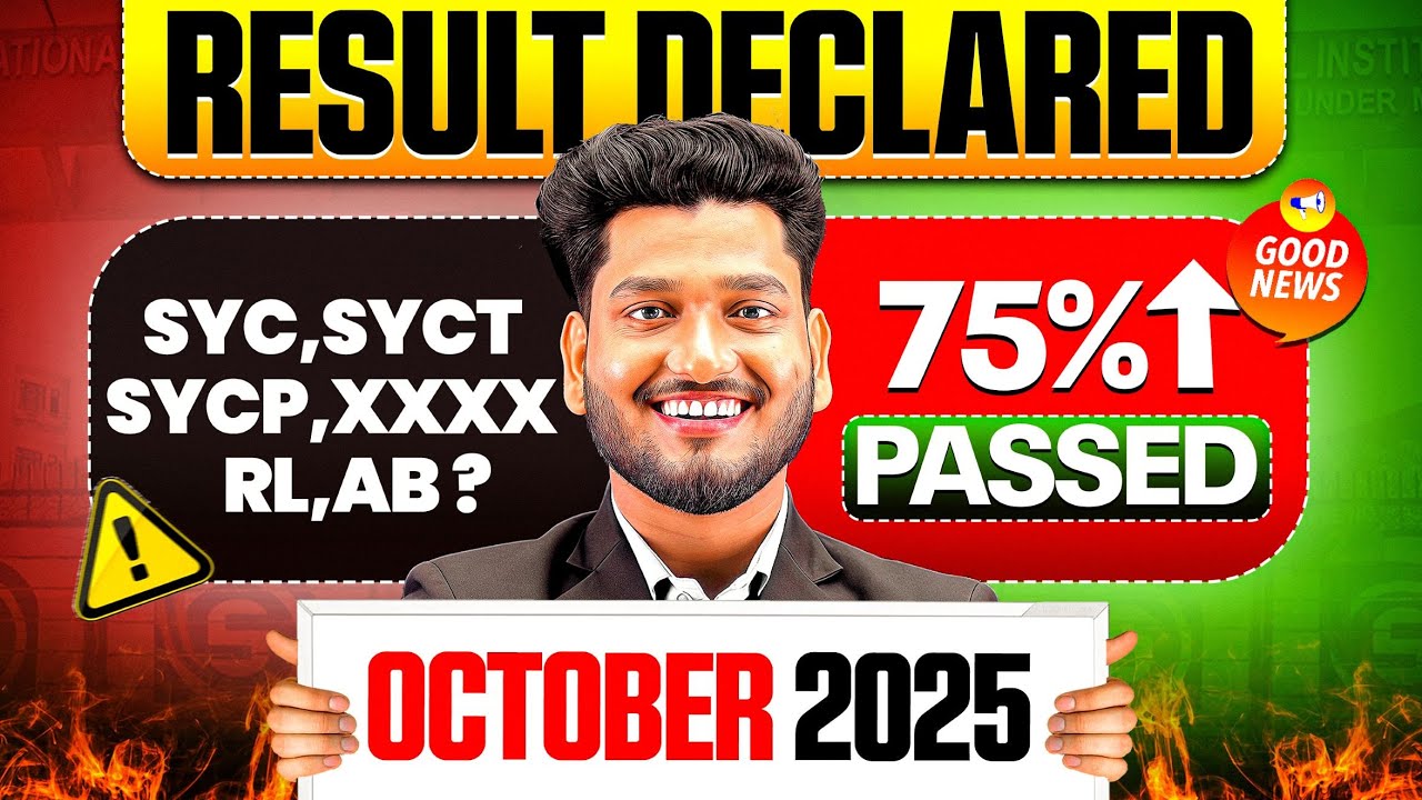 NIOS October Result Declared 2025 Confirmed Good News | SYC, SYCT, SYCP, XXXX Guaranteed Pass 100%