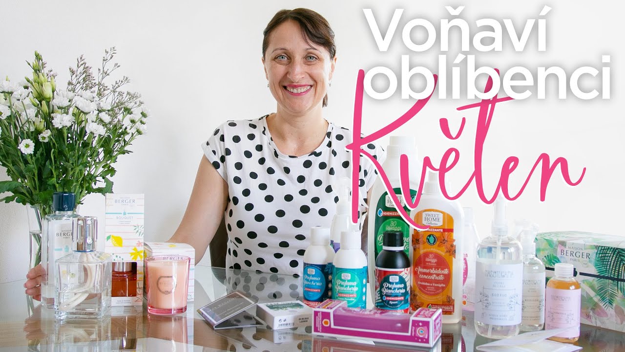Voňaví oblíbenci květen 2022  | Italská drogerie - vůně do prádla i Maison Berger Paris