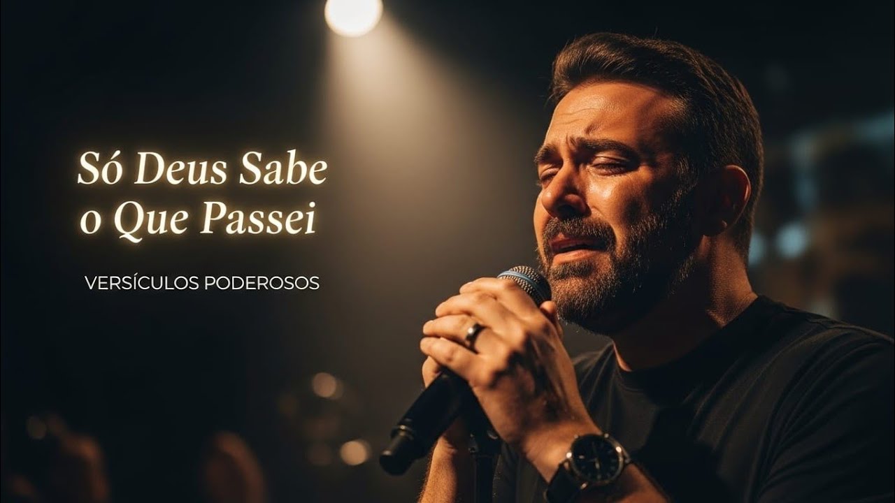 🎵 Só Deus Sabe o Que Passei ✨ Louvor de Esperança | Versículos Poderosos