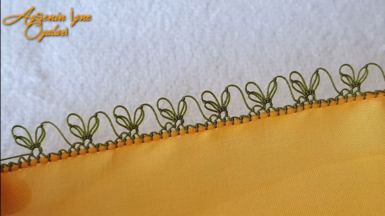 Düz yazmaya çıtı pıtı çok güzel iğne oyası modeli