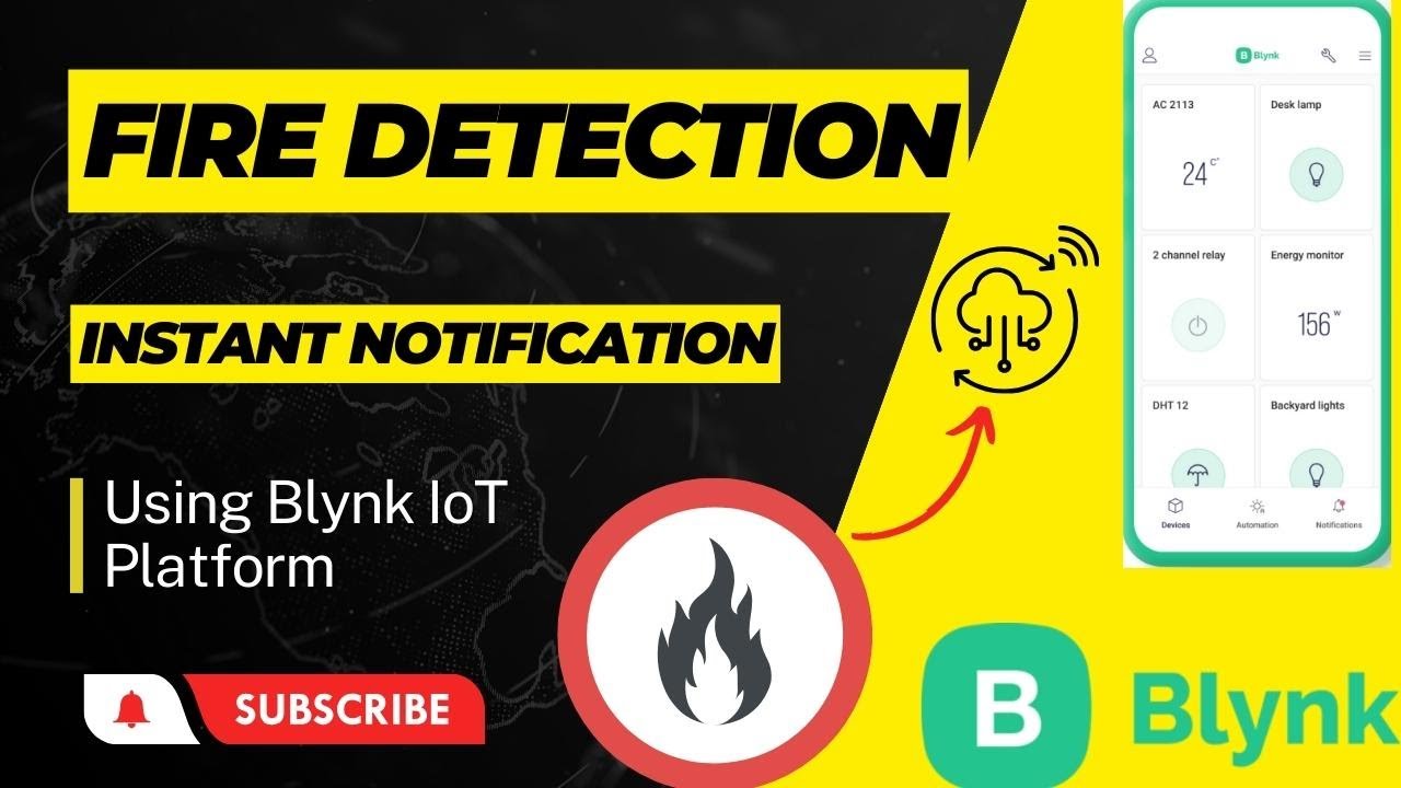 Пожарная тревога! Создаём свой собственный умный датчик с ESP32 и Blynk! 🔥 | Обнаружение пожара н...