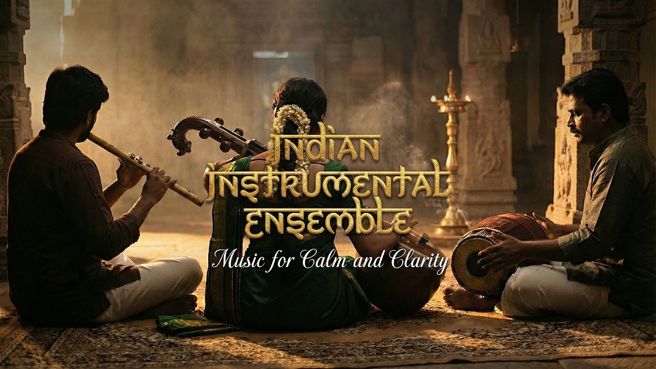 Indian Instrumental Ensemble | Music for Calm and Clarity