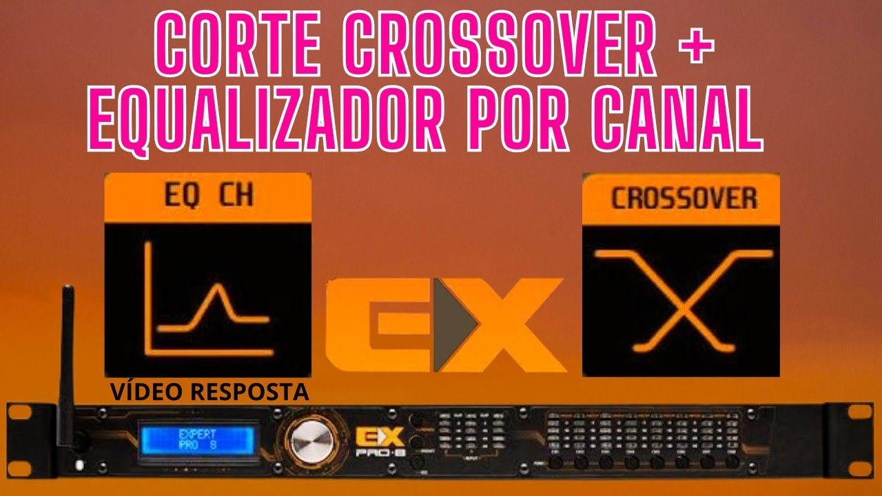 Corte Crossover+ Equalizador por Canal (V&iacute;deo resposta)