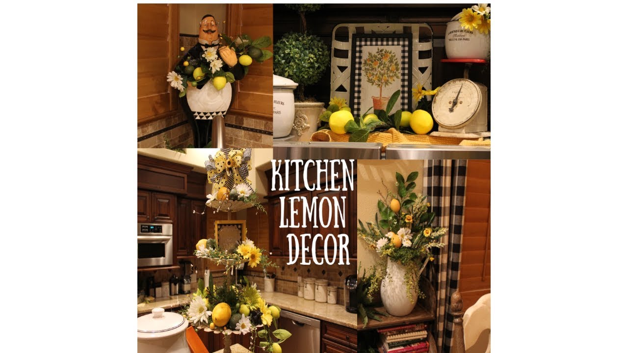 LEMON KITCHEN DECOR