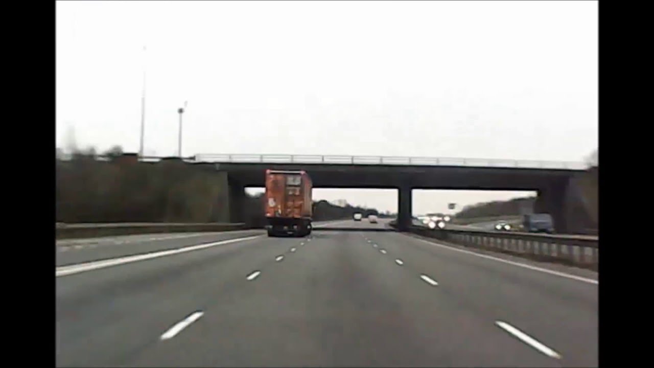 M40 in high speed (M5 to M25 in just over a minute)