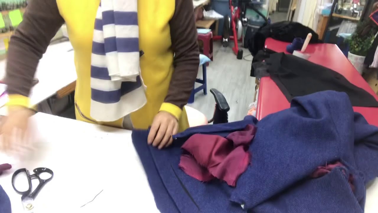 모직 원피스 품 만들어서 소매랑 늘려주기 How to upsize a dress