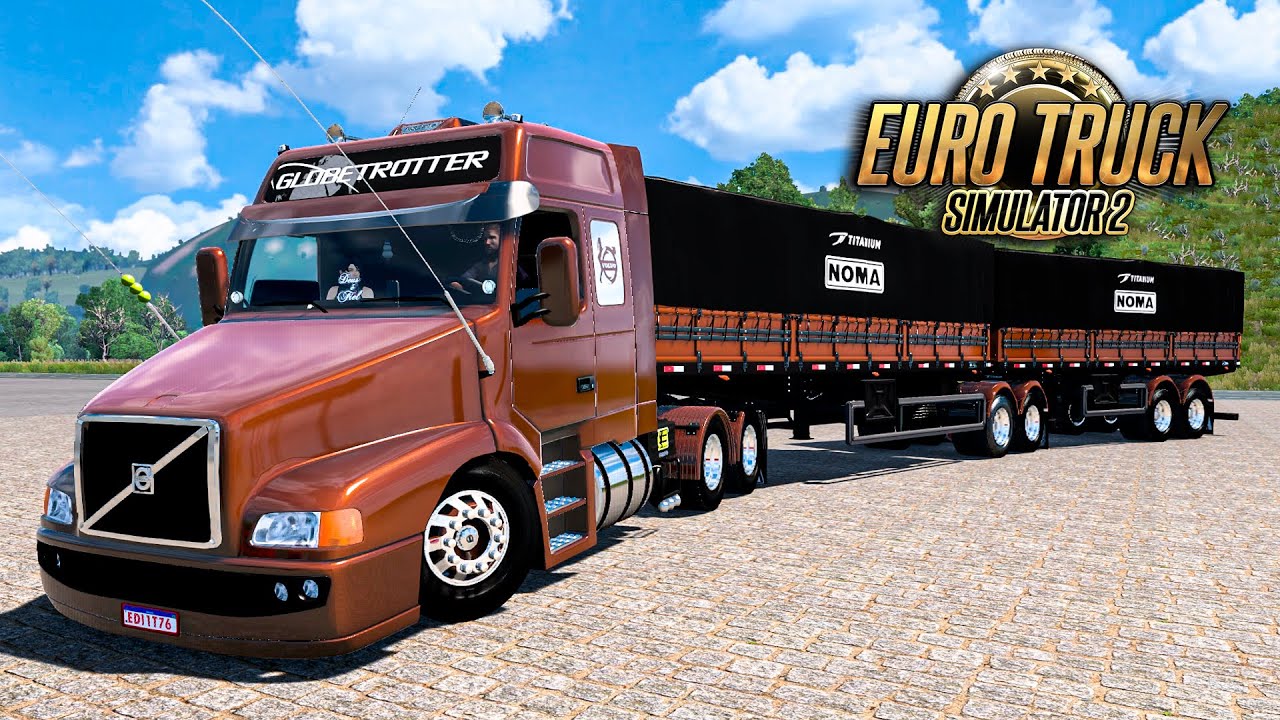 Volvo NH12 no Bitrem Graneleiro - Euro Truck 2 Mods 1.50
