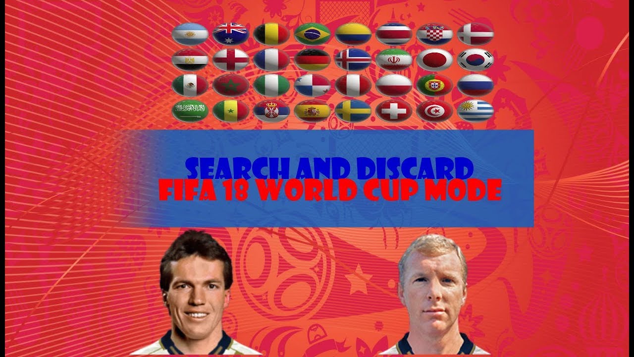 Search and Discard!! Icon Discard !!! Fifa 18 World Cup mode.