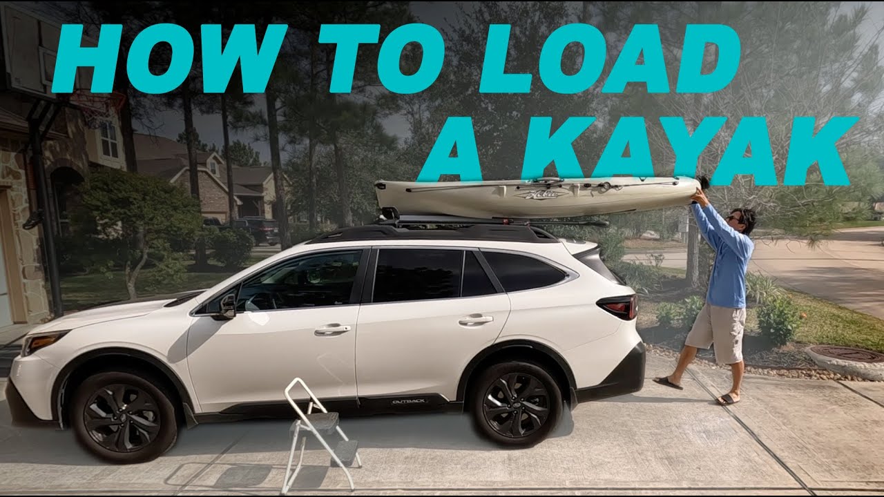 How to Load and Secure a Kayak to the Roof Rack - with Yakima ShowBoat