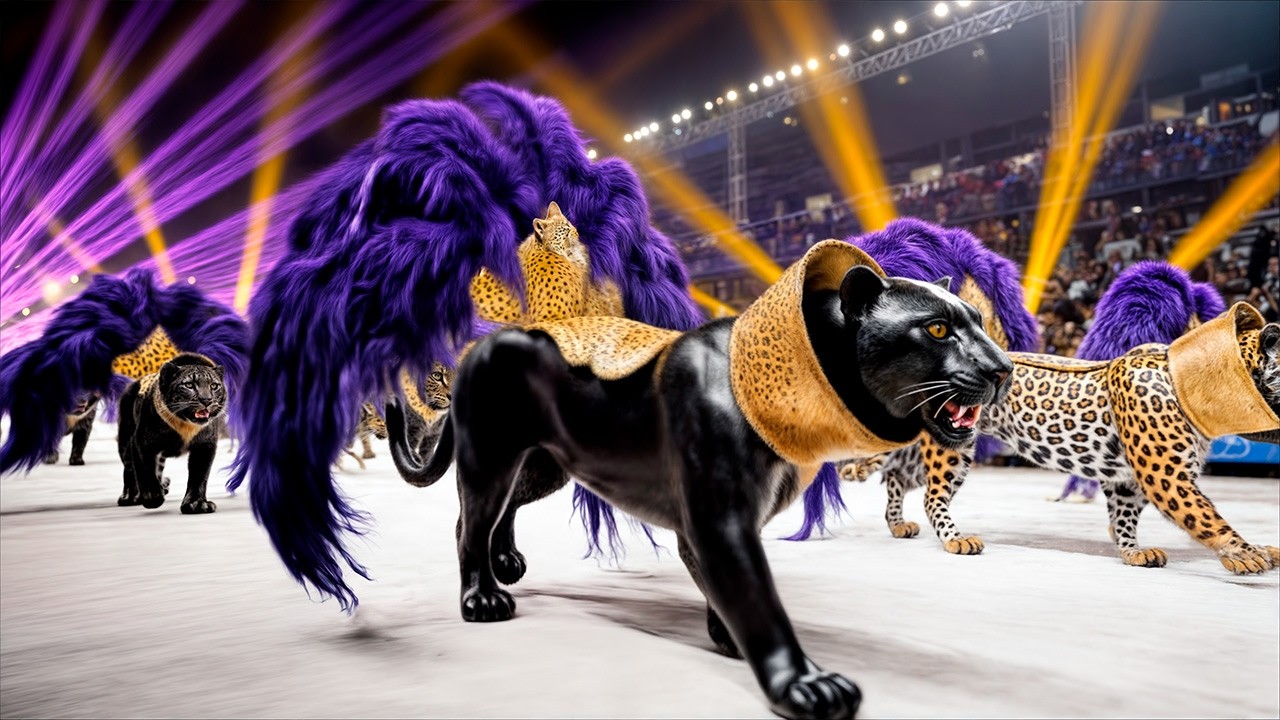 Wild Samba: If Animals Ruled the Rio Carnival [Epic 4K Spectacle]