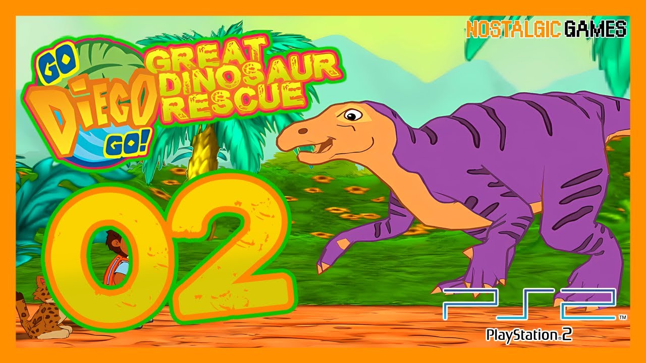 Go, Diego, Go!: Great Dinosaur Rescue #02 | PS2 | No Commentary |