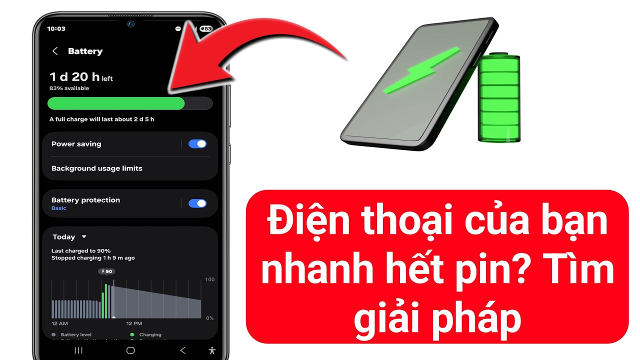 Điện thoại nhanh hết pin? Hãy làm ngay!