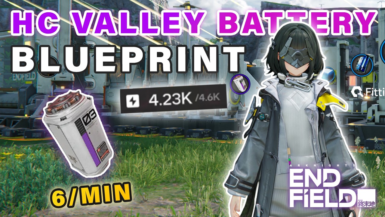 Автоматическая HC Valley Battery (1100 мощности) Ферма, добывающая 6 единиц в минуту (самая быстр...