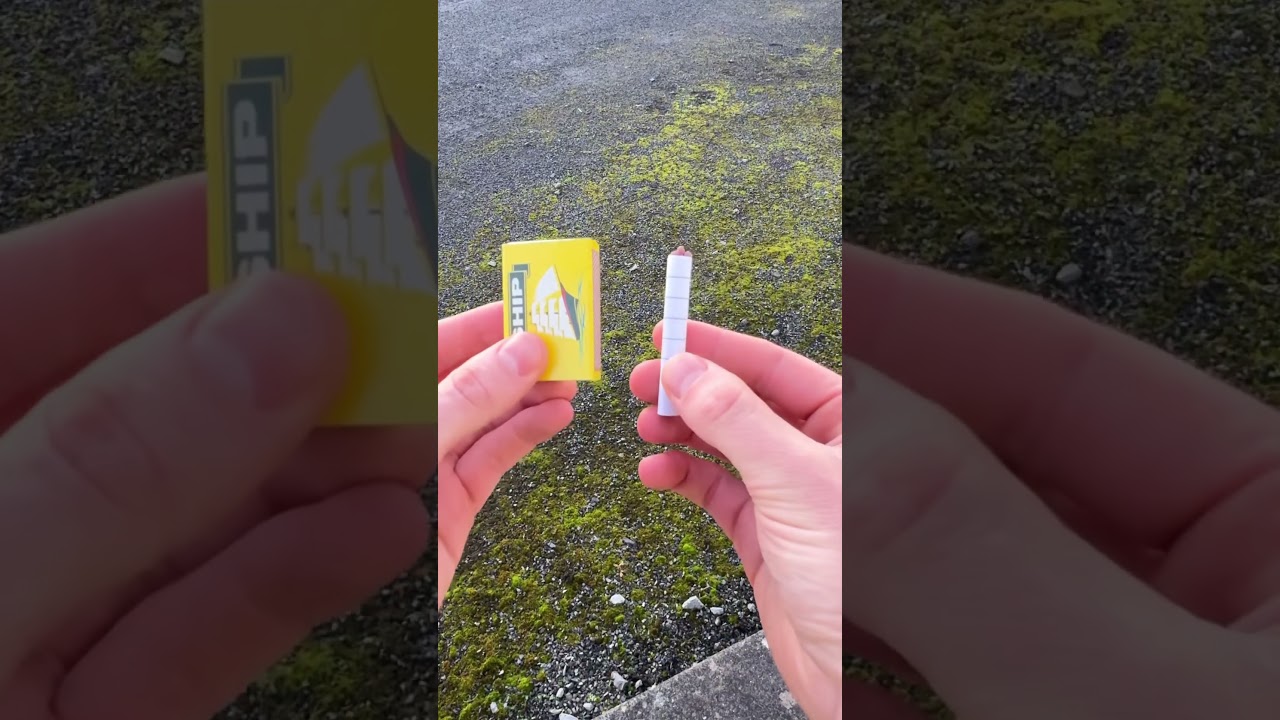 Homemade Matches crackers!! Cracker trick #shorts