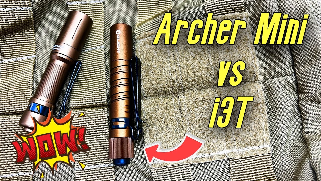 The Perfect Small EDC Flashlight | Thrunite Archer Mini vs Olight i3T