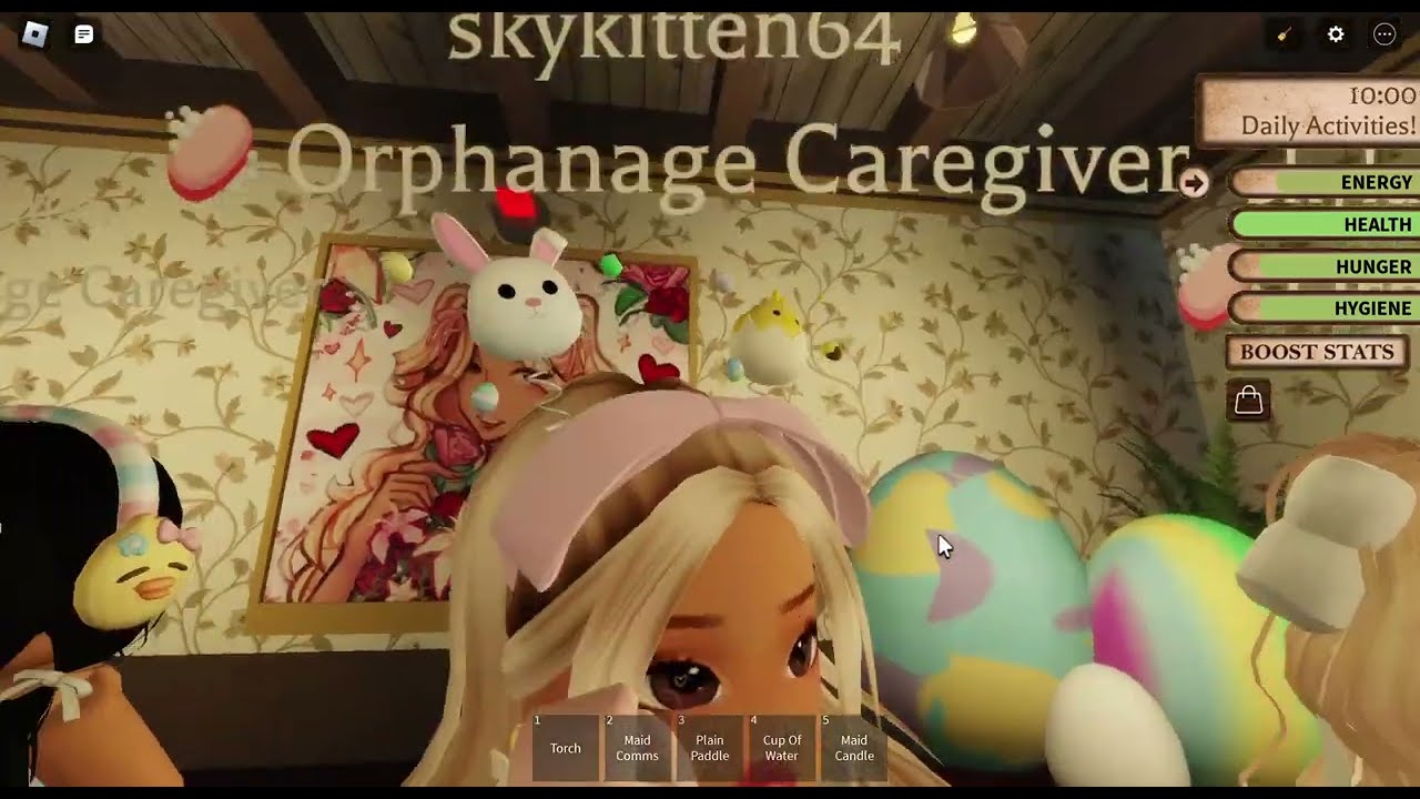 Eden Orphan Home Shift #4 \\ Easter Shift! 🐣 // 🧼 Orphanage Caregiver