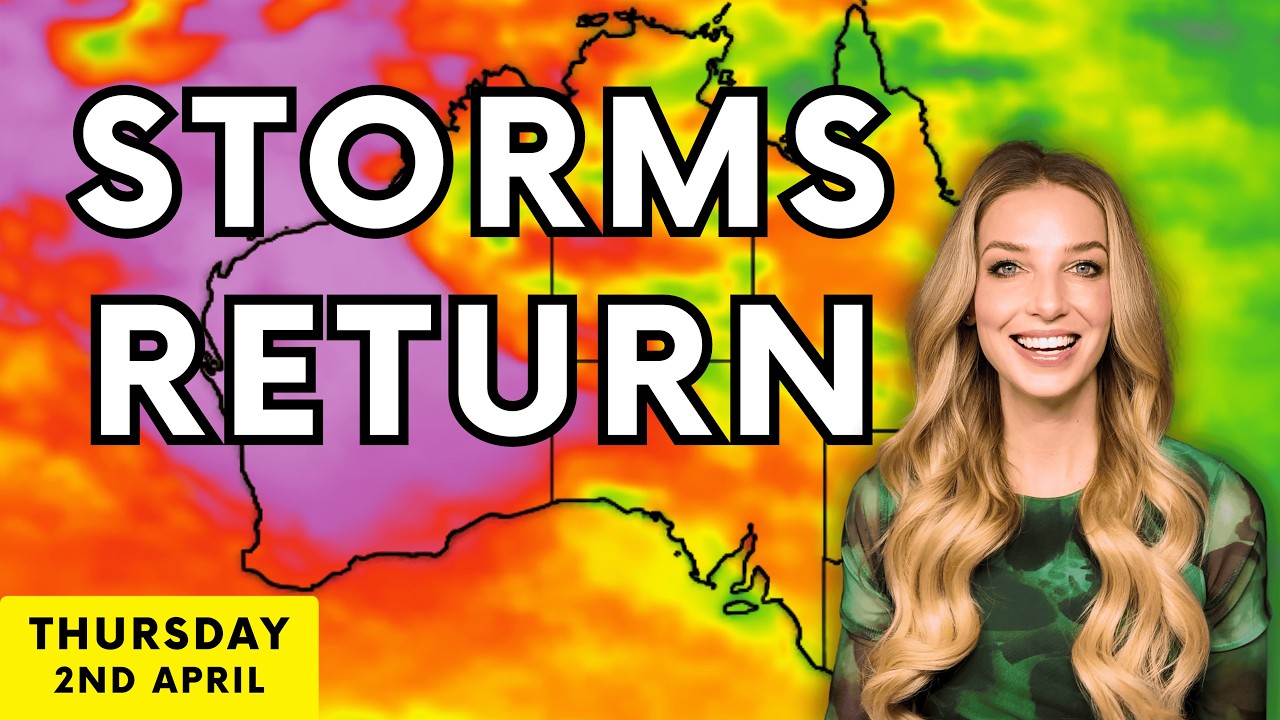 Showers and gusty winds return | Daily Forecast Australia