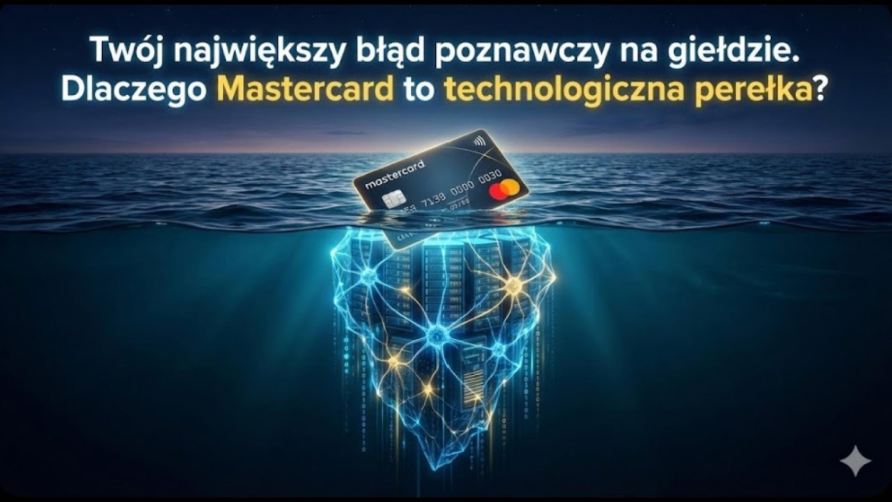Tw&oacute;j największy błąd poznawczy na giełdzie. Dlaczego Mastercard to technologiczna perełka?