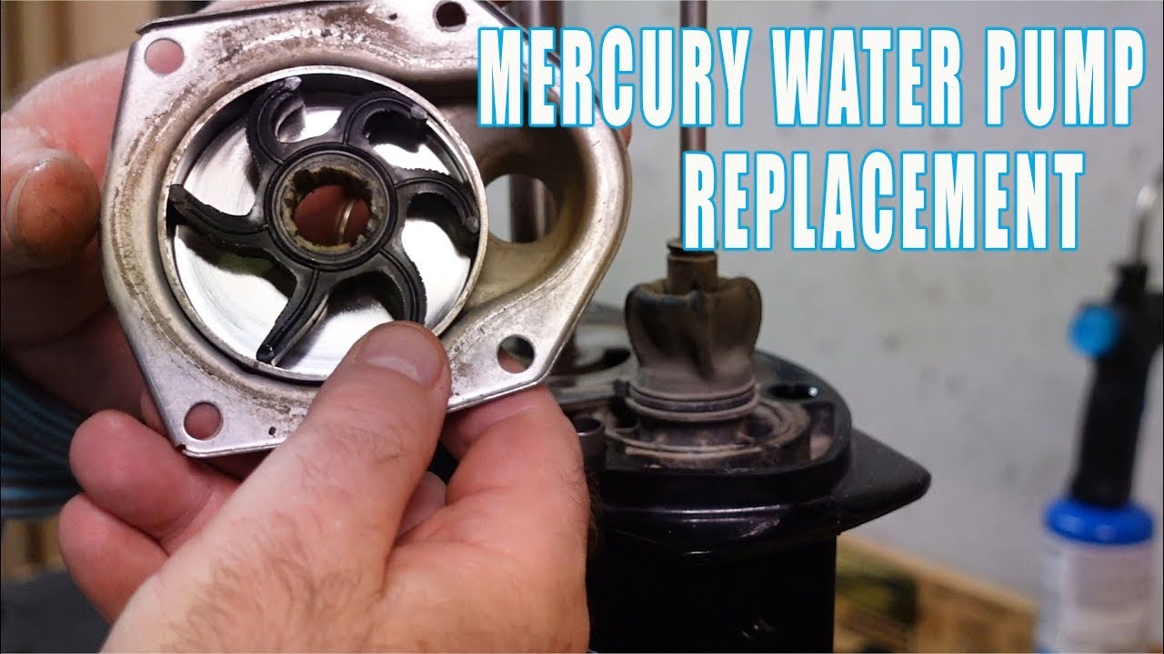 Замена водяного насоса Mercury 25 л.с.