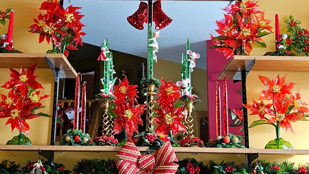 2025 VINTAGE THRIFTED CHRISTMAS DECOR Relaxing Home Tour #3 with Holiday Music!