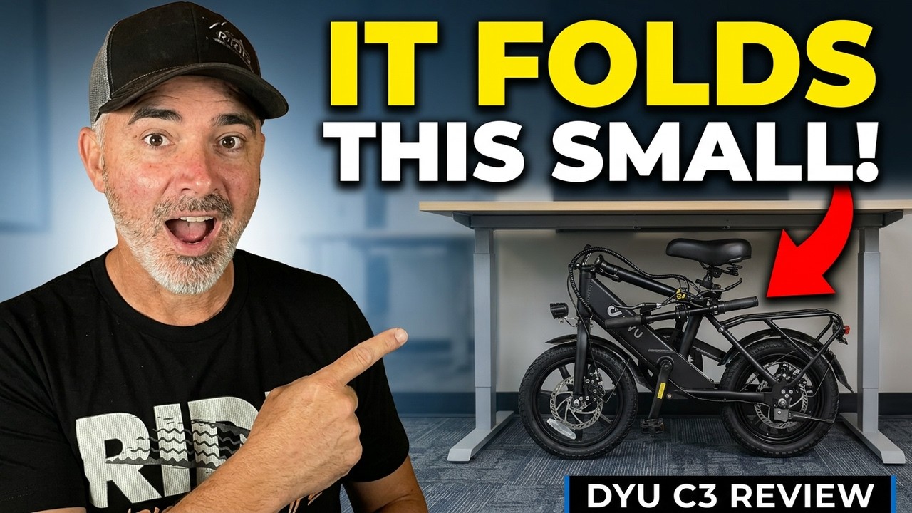 EBIKE REVIEW: DYU C3 - ULITMATE CITY COMMUTER ELECTRIC BIKE