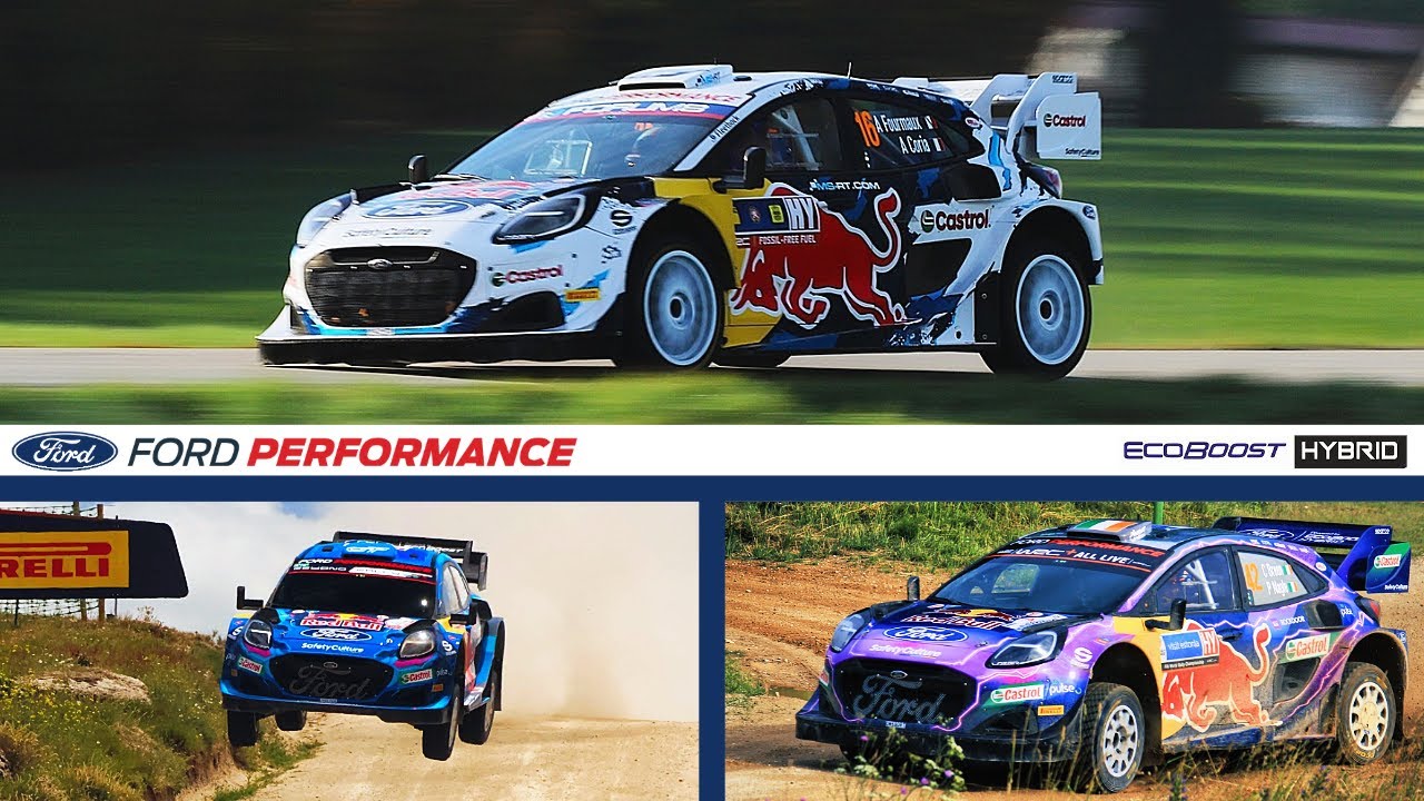 Ford Puma Rally1 Hybrid WRC | PURE SOUNDS & FLAT OUT ACTION! [HD]