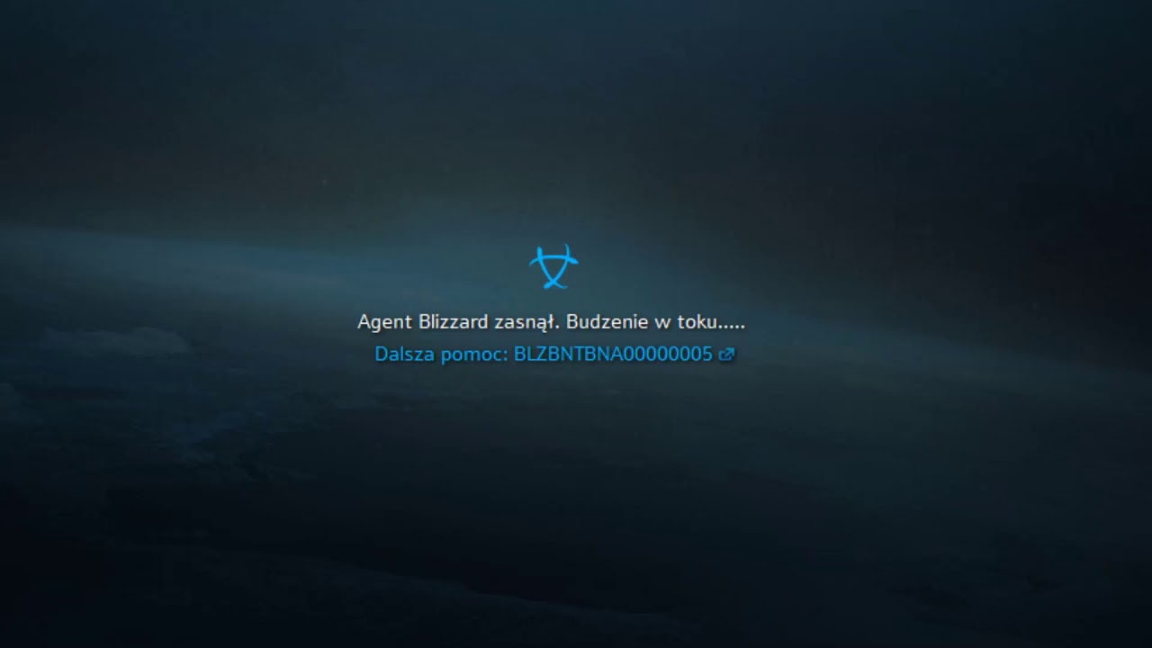 Agent Blizzard zasnął...