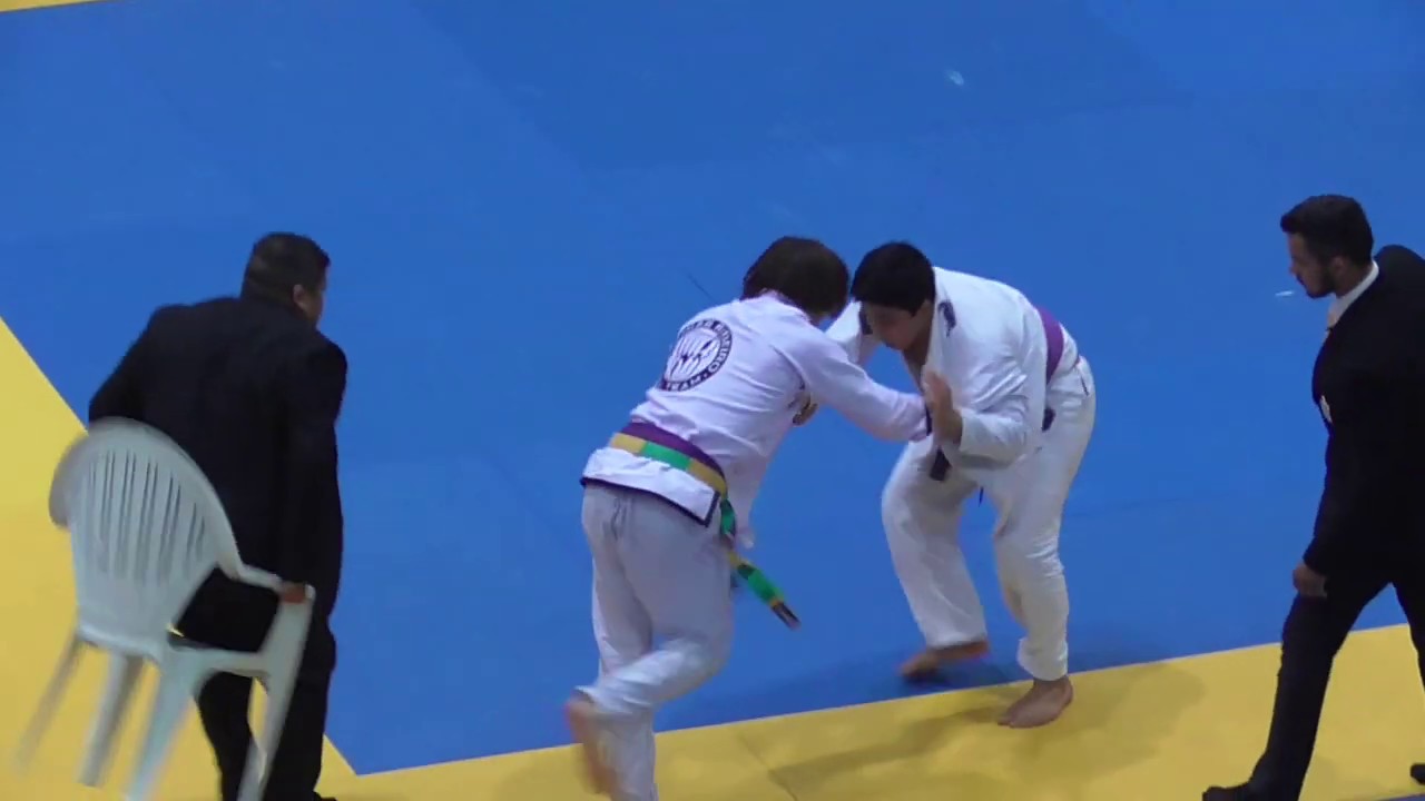 Andy Murasaki vs Nicolas Werner - FINAL - IBJJF European Open 2019 - Purple Adult - Light