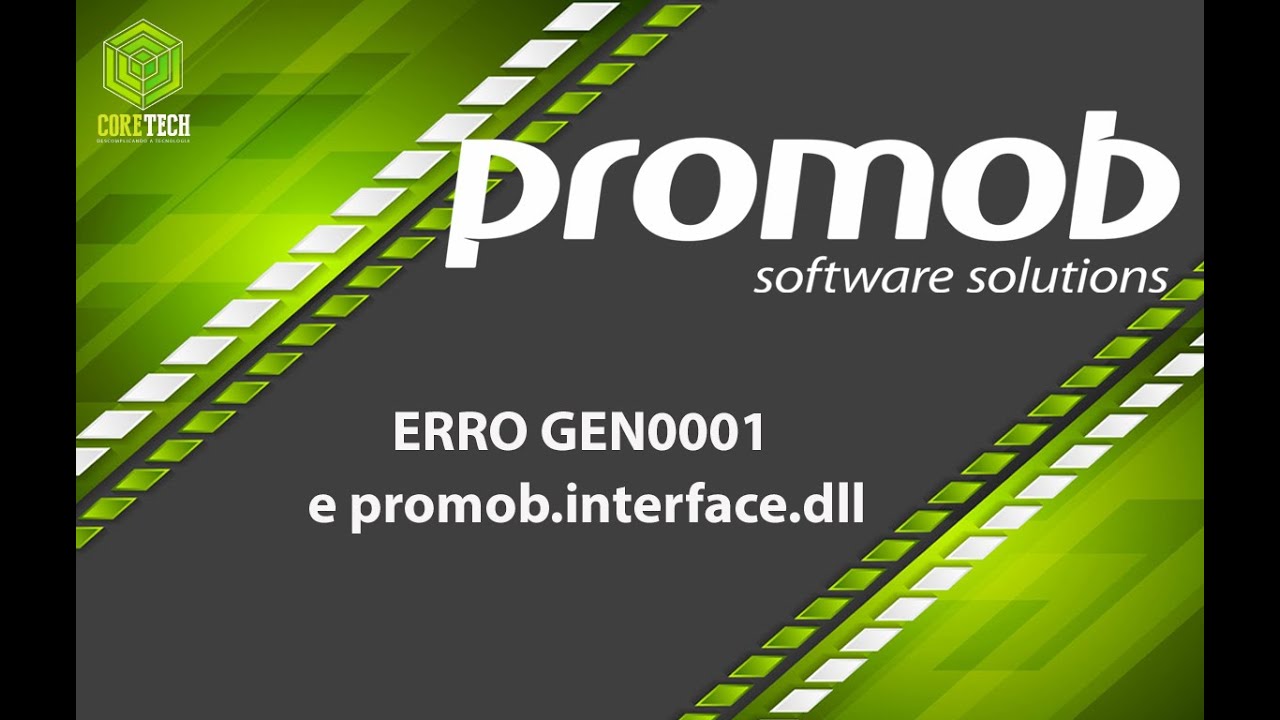 Promob erro  promob.interface.dll ou GEN 0001 (Várias versões do Promob 2020)