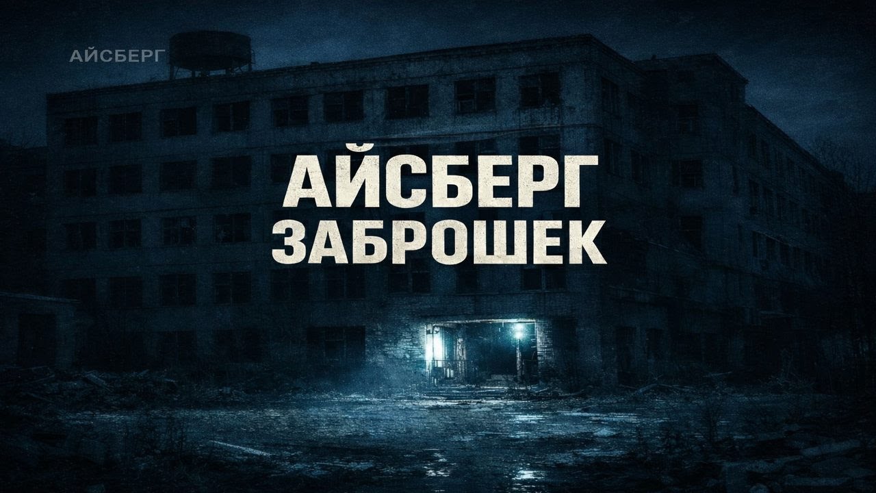 Айсберг заброшек: места, куда лучше не заходить