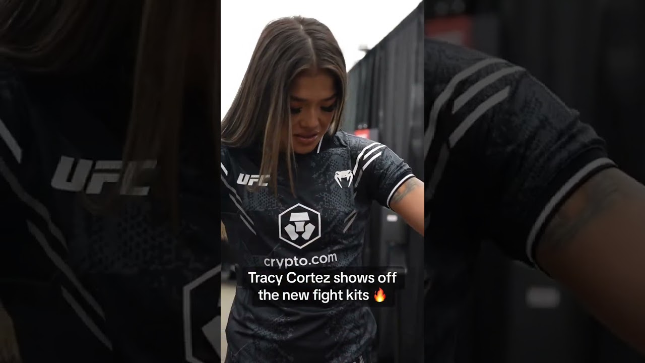 Tracy Cortez shows off the new fight kits