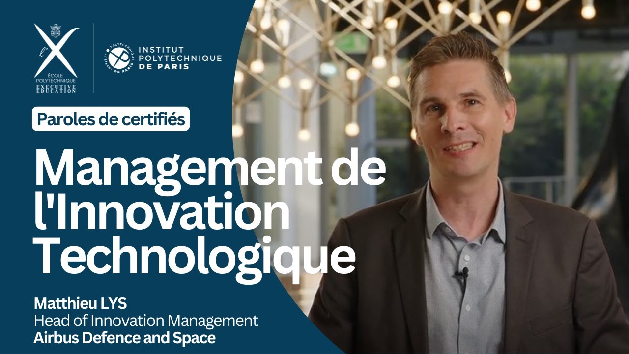 Paroles de certifi&eacute;s #6 - Management de l'Innovation Technologique