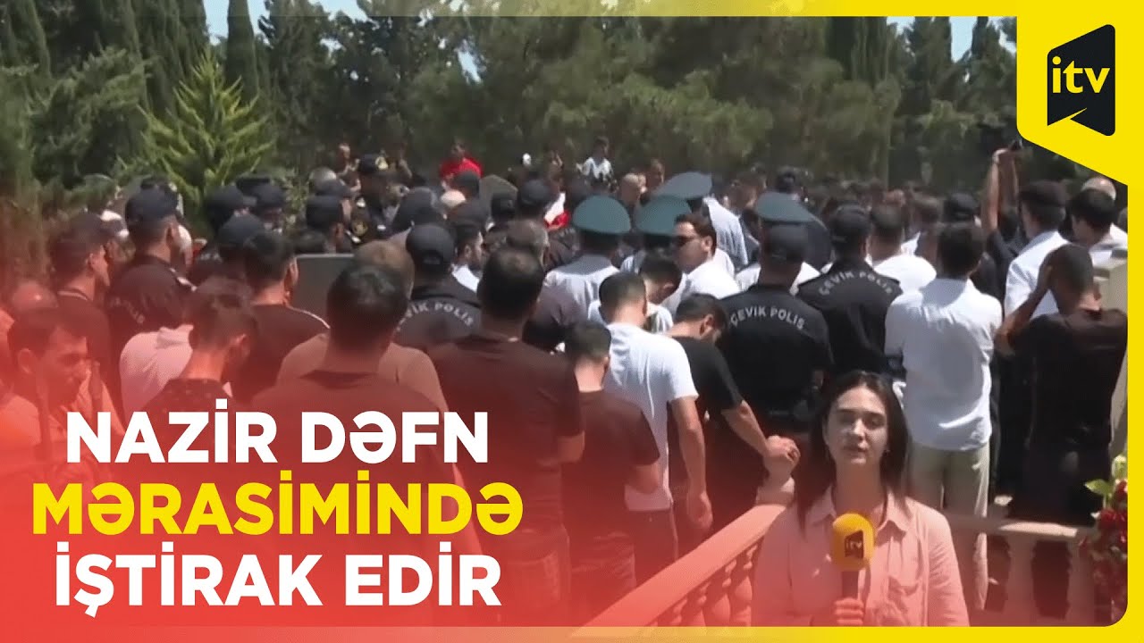 Cinayətkarın açdığı atəş nəticəsində həlak olan polislər dəfn edilir