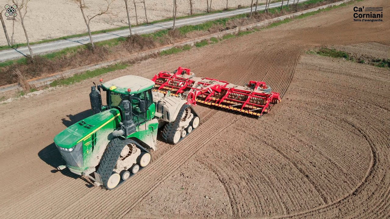 XXL | John Deere 9620RX + Vaderstad Carrier 925 | Ca' Corniani & Genagricola