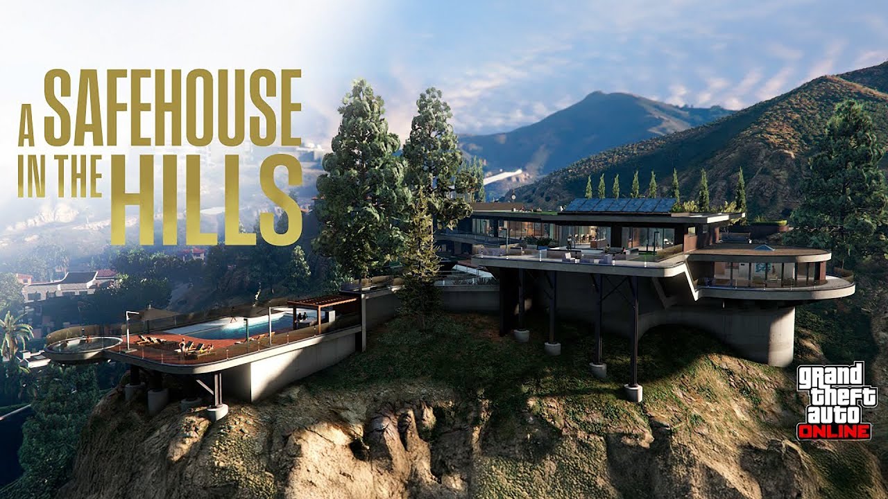 DECOUVERTE DU MANOIR GTA ONLINE UNE PLANQUE AU SOMMET