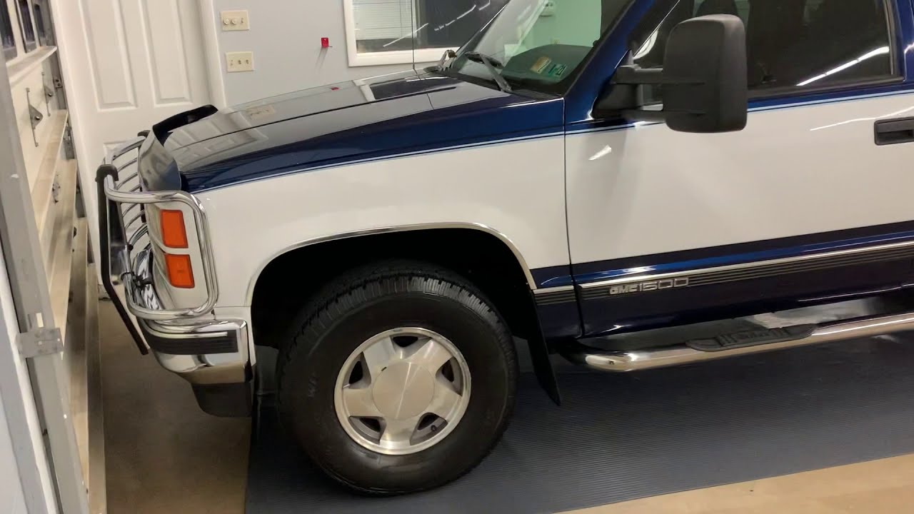 1996 GMC Sierra 1500 4x4 — walk-around / cold start video