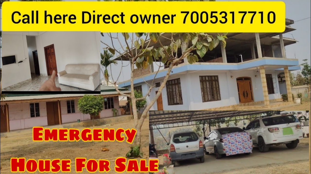 Emergency Land with House For Sale. 12 room with 2 Kitchens, Transformer. Big Compound 
