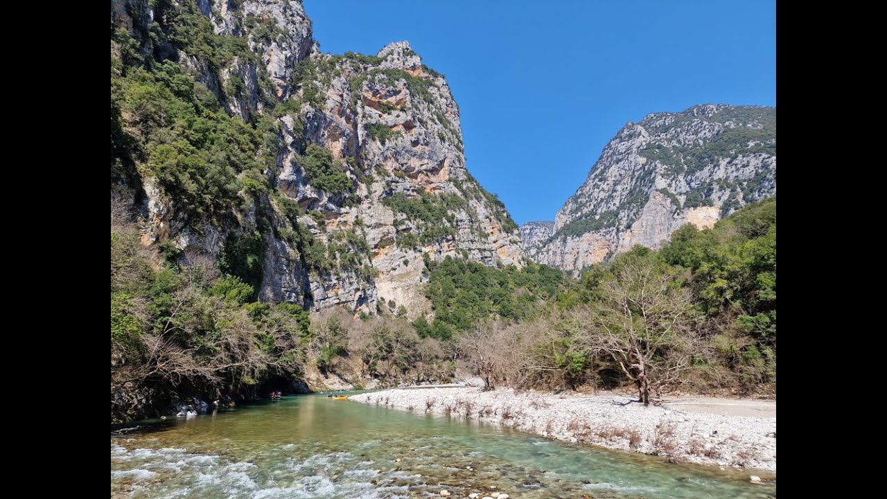 Καταρράκτης Κλίφκης. Καλέντζι Ιωαννίνων, ποταμός Άραχθος