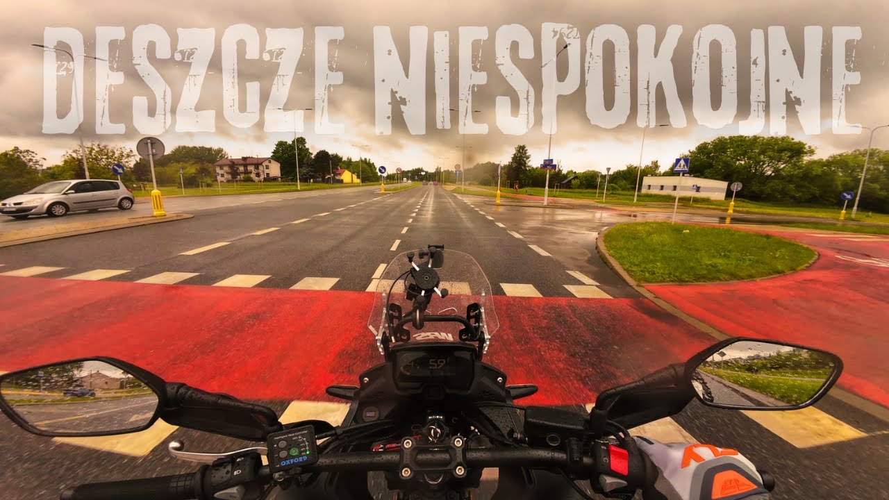Jak jeździć w deszczu i się nie położyć.