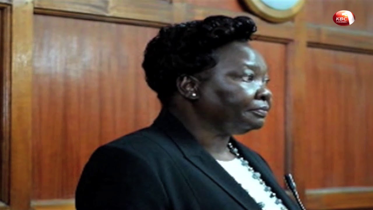 Lillian Omollo challenges an application by the Assets Recovery Agency