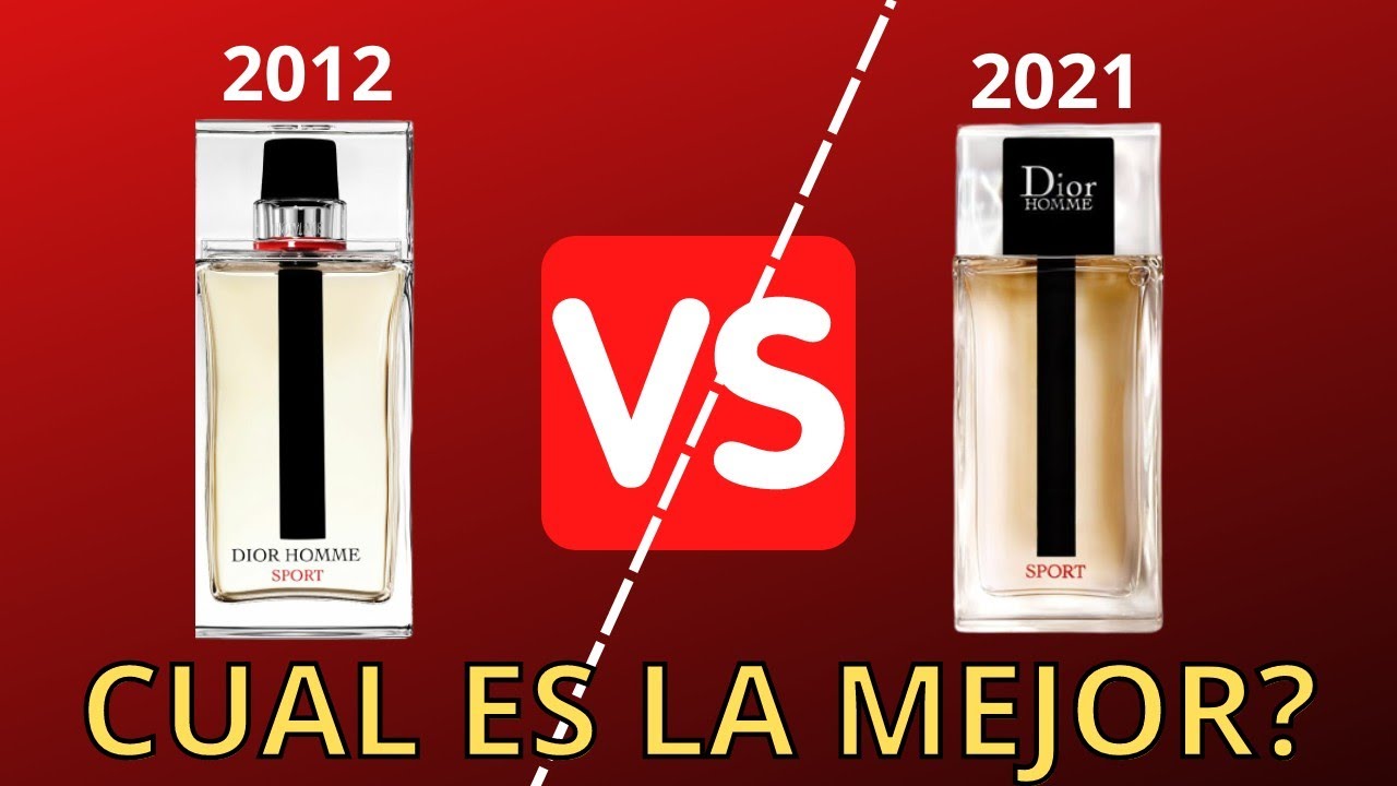 CUAL ES MEJOR?? - Dior Homme Sport 2012 vs 2021