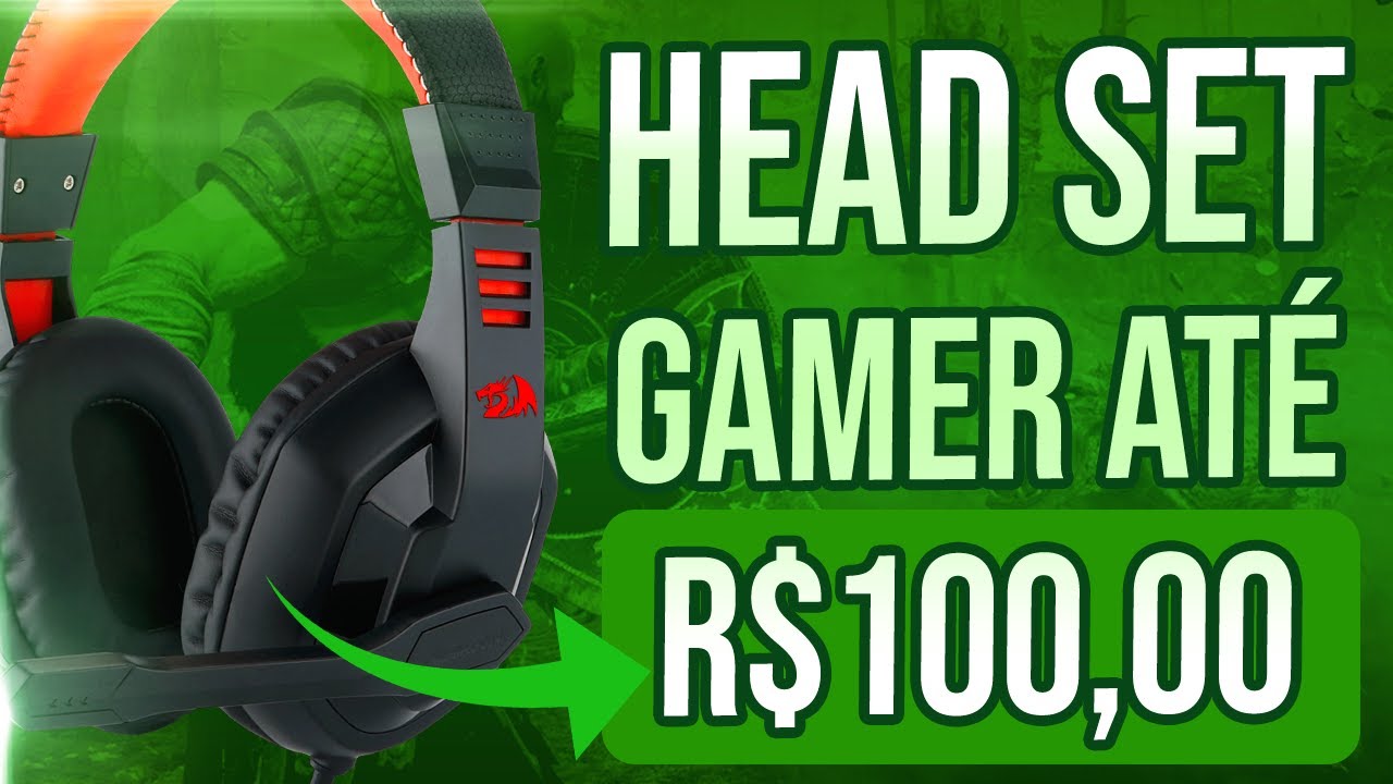 5 Melhores Headset Gamer BOM e BARATO AT&Eacute; 100 REAIS - CUSTO BENEF&Iacute;CIO 2022