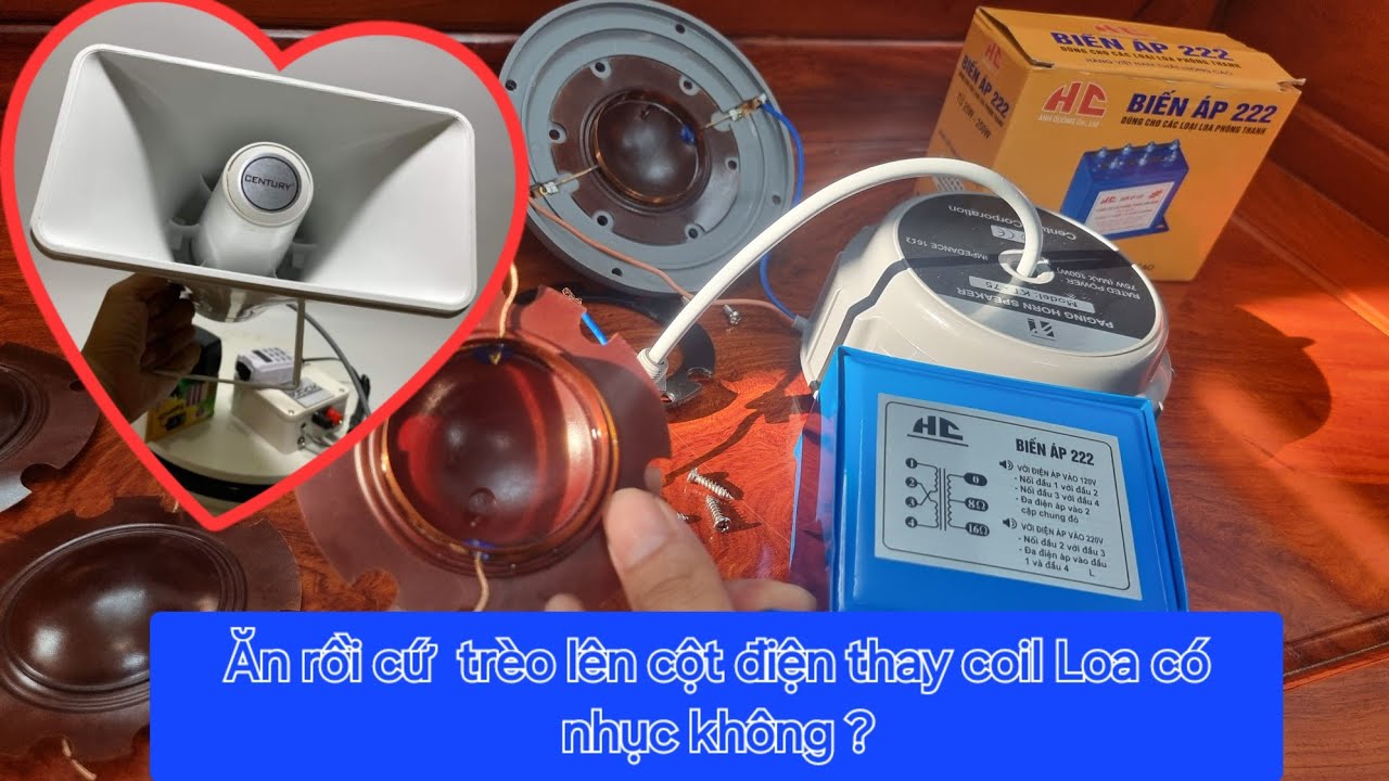 Cách đấu Loa Nén, Loa Phóng Thanh không bị Chết.điều tưởng rất đơn giản ai ngờ... lh 0988708418