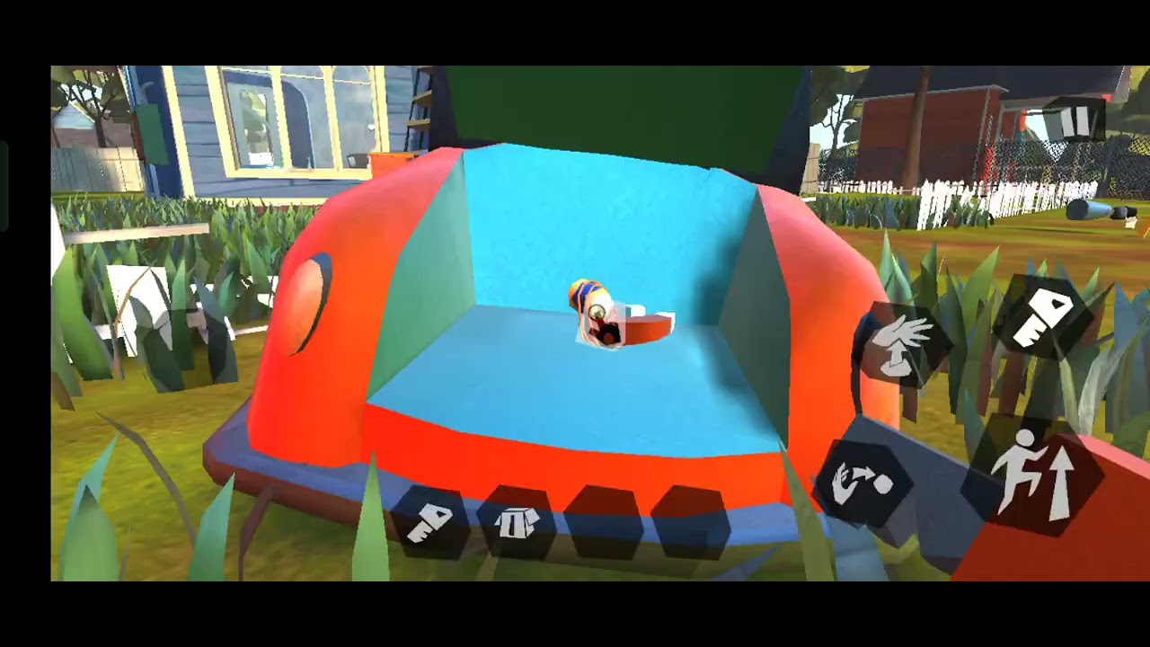 Speed running hello Neighbor: Act 1